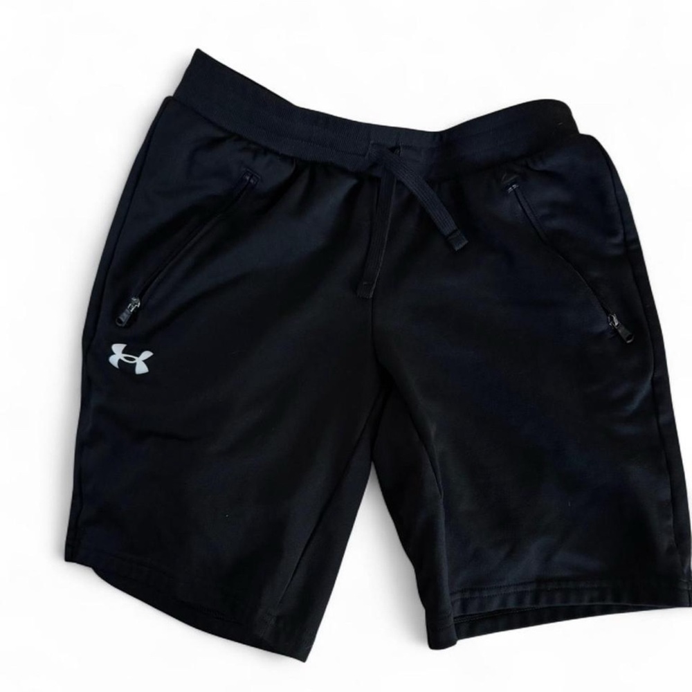 Under Armour Jet Black Athletic Shorts
